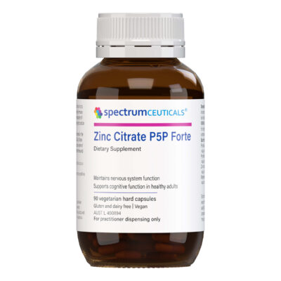 SpectrumCeuticals Zinc Citrate P5P Forte 90 Capsules