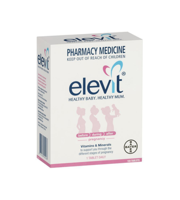 Elevit Pregnancy Multivitamin Tablets 100 Pack (100 Days)