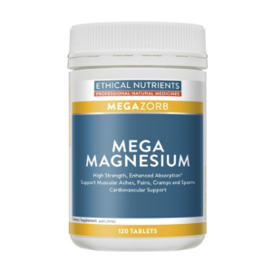 Ethical Nutrients MEGAZORB Mega Magnesium supports muscular aches, pains, cramps and spasms.