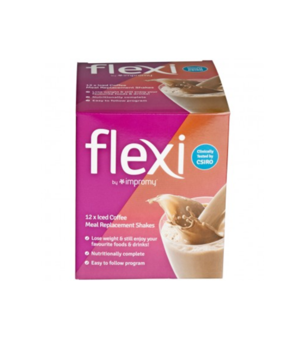 Flexi By Impromy Iced Coffee Meal Replacement Shakes 12 Pack