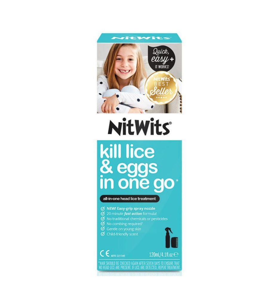 NitWits All in One Head Lice Treatment Spray 120 mL Pittwater Pharmacy