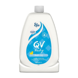 QV Baby Bath Oil is Paediatrician recommended and is suitable for use every day for dry skin conditions by helping to cleanse and moisturise the skin.