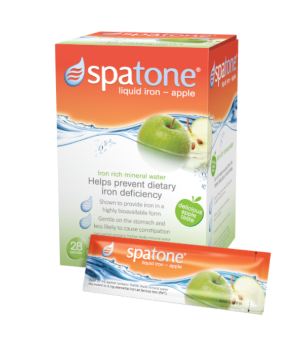 Spatone Natural Liquid Iron Apple - 28 Sachet Pack