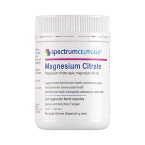 SpectrumCeuticals Magnesium Citrate 120 Capsules