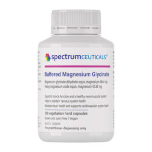 SpectrumCeuticals Buffered Magnesium Glycinate 120 Capsules