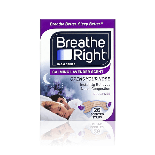 Breathe Right Nasal Strips Lavender Scent