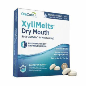 OraCoat XyliMelts 40 Discs Slightly Sweet MINT FREE